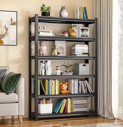 ESTANTE METÁLICO ARMABLE 100X30X183CM ORGANIZADOR NEGRO - 3