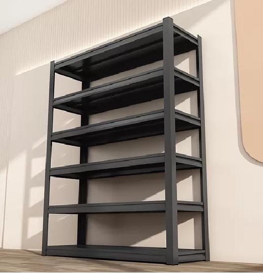 ESTANTE METÁLICO ARMABLE 100X30X183CM ORGANIZADOR NEGRO - 4