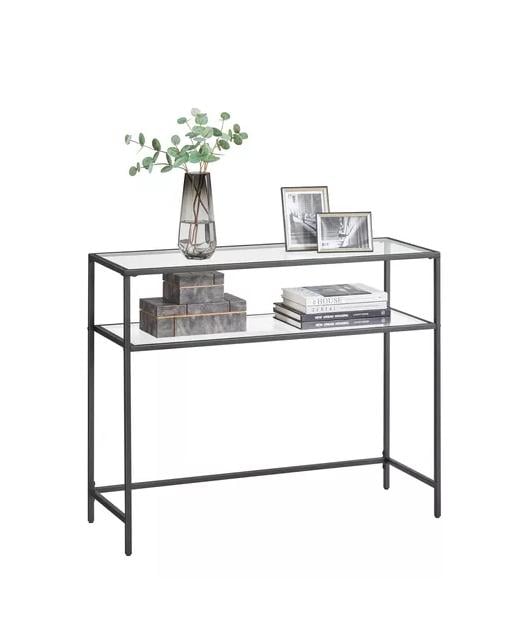 MESA DE ARRIMO VIDRIO BLACK PREMIUM - 1