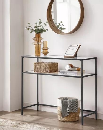 MESA DE ARRIMO VIDRIO BLACK PREMIUM - 5