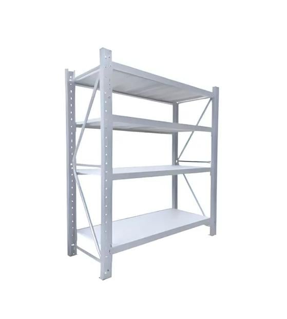 ESTANTE RACK METÁLICO 400KG 150X50X200CM BLANCO - 1