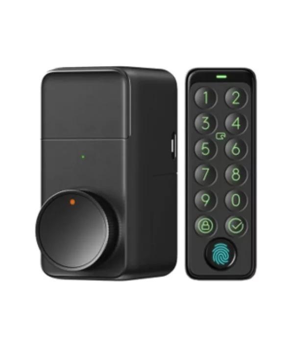 CERRADURA INTELIGENTE RETROFIT COMPATIBLE CON COMANDOS DE VOZ NEGRA - 2