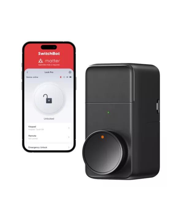 CERRADURA INTELIGENTE RETROFIT COMPATIBLE CON COMANDOS DE VOZ NEGRA - 3