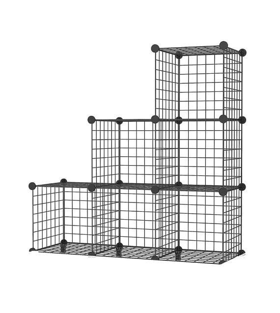ESTANTE METÁLICO PARA PLANTAS PLEGABLE 95X60CM TRANSPARENTE - 1