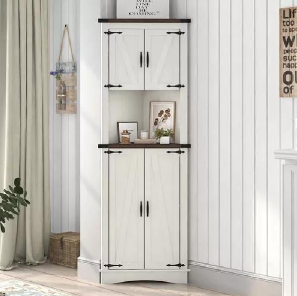 ESTANTE ESQUINERO REPISA MODERNA 172CM DE ALTO PARA LIVING COCINA - 2
