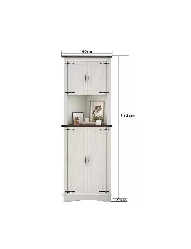 ESTANTE ESQUINERO REPISA MODERNA 172CM DE ALTO PARA LIVING COCINA - 3