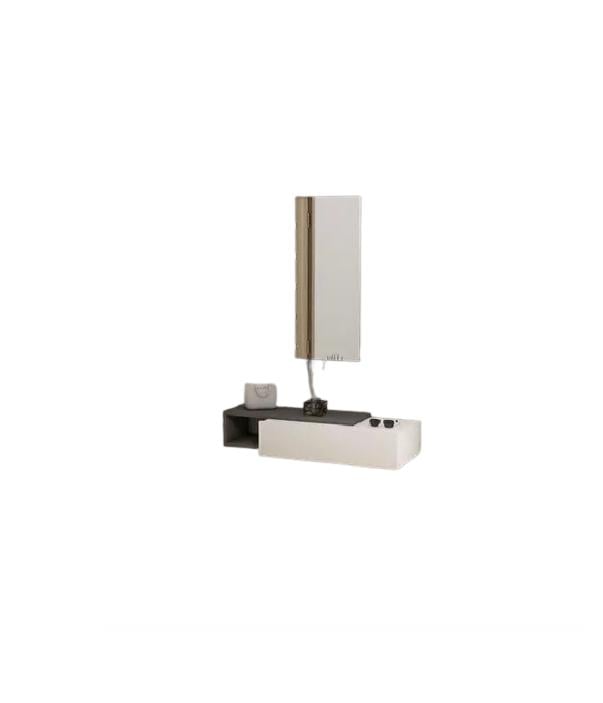 RECIBIDOR ARRIMO FLOTANTE MODERNO MINIMALISTA CON ESPEJO - 1