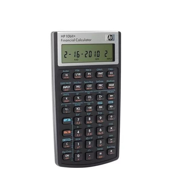 CALCULADORA FINANCIERA HP 10B2+, COLOR NEGRO - 1