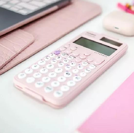 CALCULADORA CASIO PARA ESCUELA Y UNIVERSIDAD FX-991LACW, COLOR ROSA PÁLIDO - 3