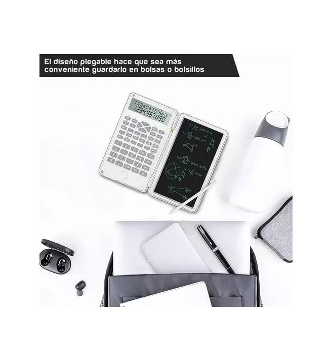 CALCULADORA CIENTÍFICA CON TABLETA INTELIGENTE, 240 FUNCIONES - 5