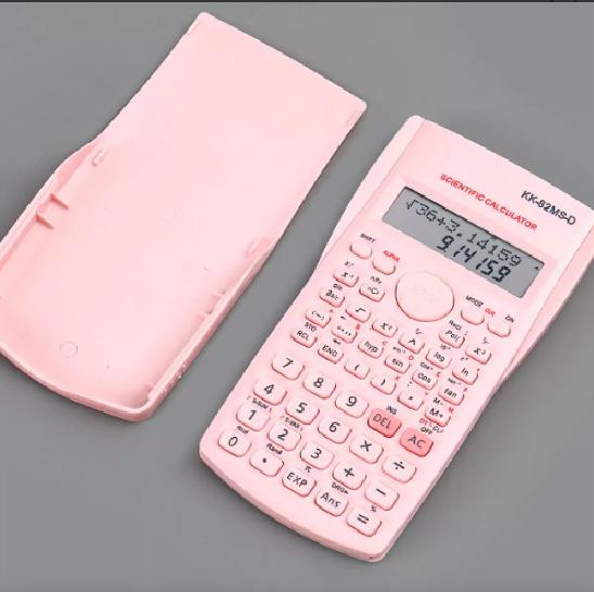 CALCULADORA CIENTÍFICA Y COMERCIAL, 240 FUNCIONES, 12 DÍGITOS, COLOR ROSADO - 3