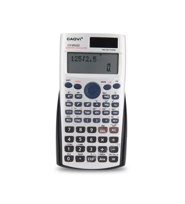 CALCULADORA CIENTÍFICA PORTÁTIL, 403 FUNCIONES, COLOR GRIS (268006) - 1
