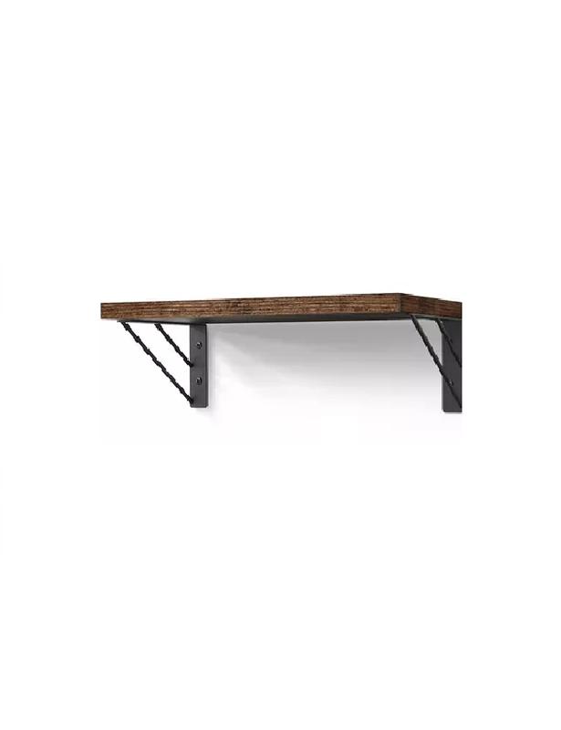 REPISAS FLOTANTES DE MADERA MULTIPROPÓSITO KIT 3 RÚSTICO - 1