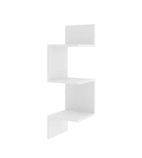 REPISA ESQUINERA MODERNA MINIMALISTA BLANCO - 1