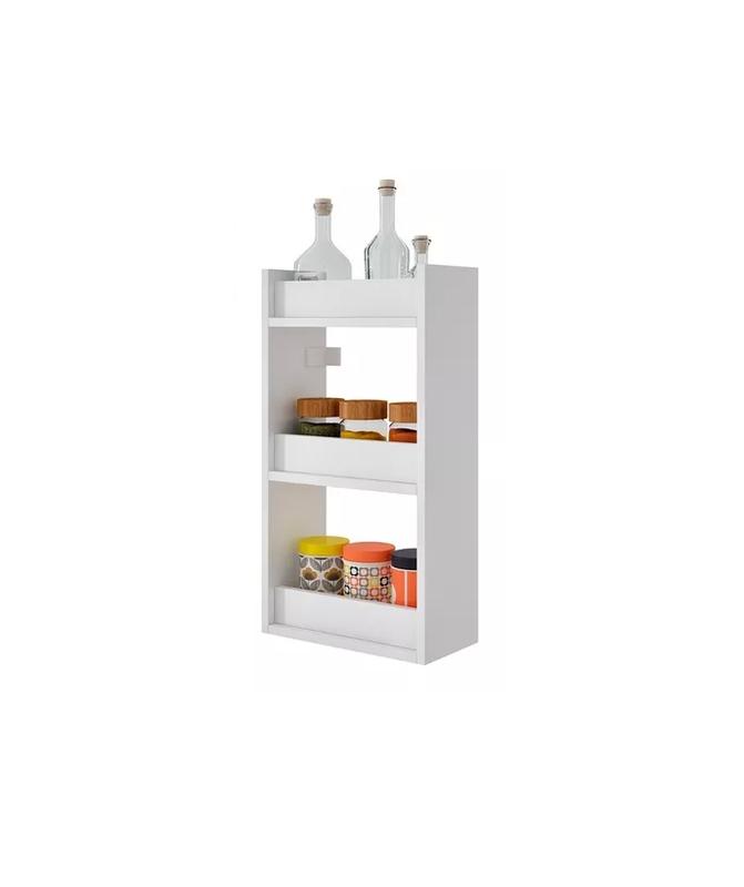 REPISA DE 3 NIVELES SLIM COLOR BLANCO - 2