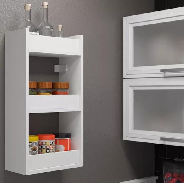REPISA DE 3 NIVELES SLIM COLOR BLANCO - 4