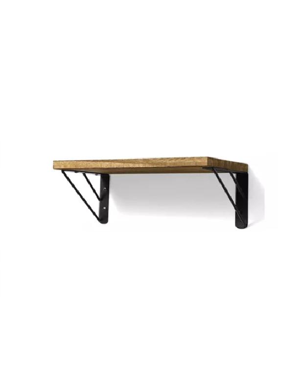 REPISAS FLOTANTES DE MADERA MULTIPROPÓSITO KIT 3 MARRÓN CLARO - 1