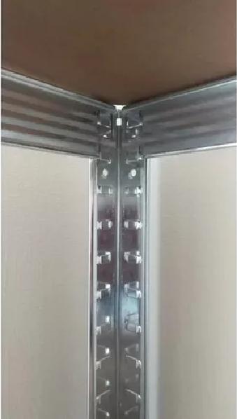 REPISA METÁLICA ARMABLE MECANO 180X90X40CM 350KG PLATEADO - 4