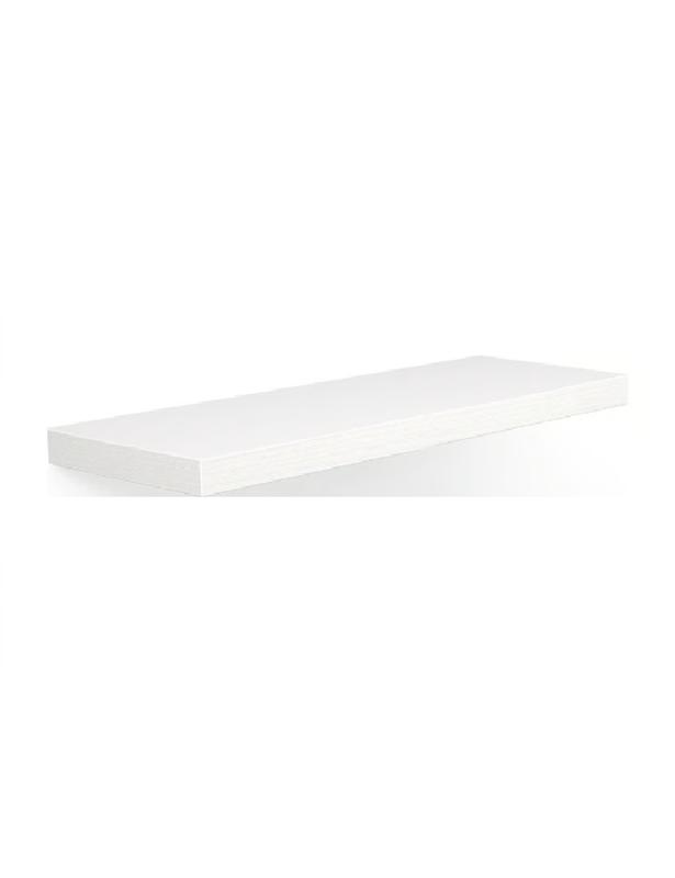 REPISAS FLOTANTES DE MELAMINA MODERNAS KIT 3 BLANCO - 1