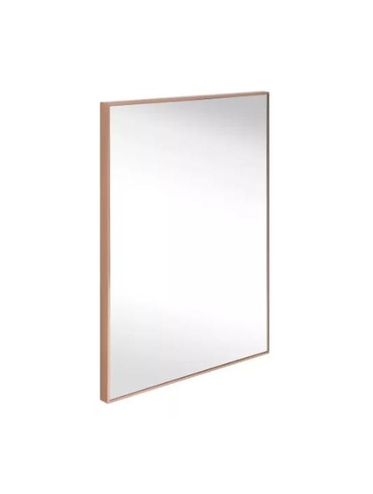 ESPEJO RECTANGULAR 40X50CM PLAST OFFICE 4 TONOS METALIZADOS TERRACOTA - 1