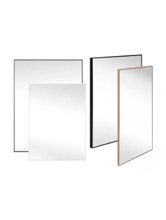 ESPEJO RECTANGULAR 40X50CM PLAST OFFICE 4 TONOS METALIZADOS TERRACOTA - 2