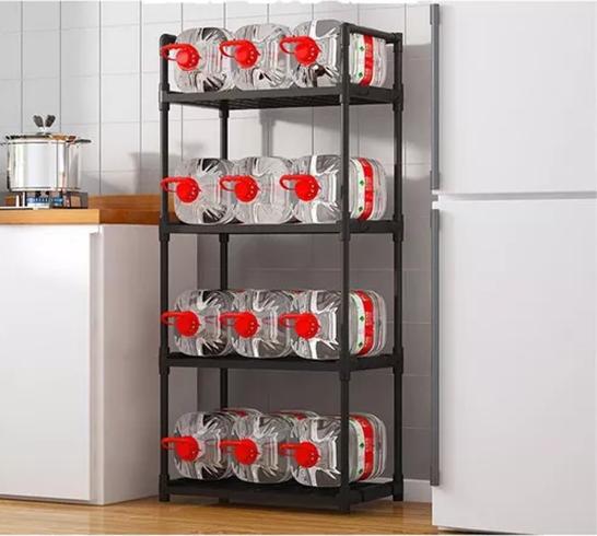 ESTANTE ORGANIZADOR BAÑO COCINA SALA MULTIFUNCIONAL NEGRO - 2