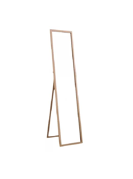 ESPEJO CUERPO ENTERO 150X40CM BASE PLEGABLE ESTILO JAPONÉS MARRÓN - 1