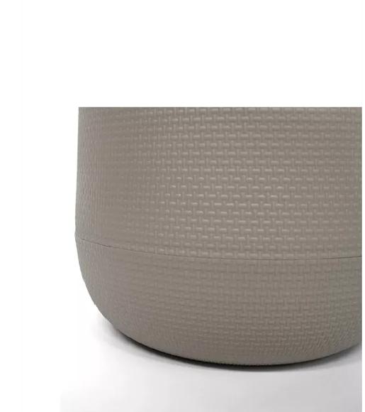 MACETEROS GRANDES PLÁSTICO TERRAZA BEIGE - 5