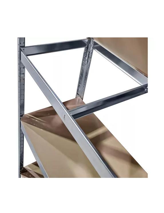 ESTANTE ARMABLE YEP REPISA CROMADA 90X180X40CM SOPORTA 60KG - 3