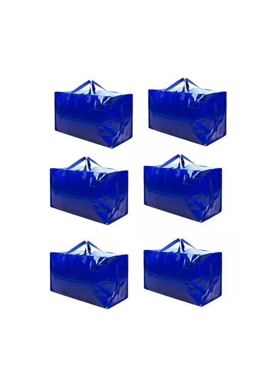 PACK 6 BOLSAS MUDANZA ALMACENAMIENTO EXTRA GRANDE 90LTS - 2