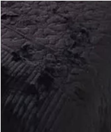 PIECERA POLAR TELA REVERSIBLE 95X210 CM COLOR NEGRO - 1