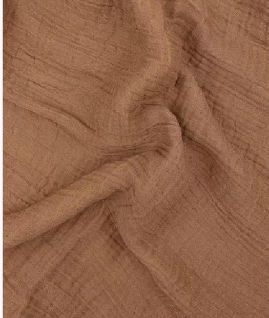 PIECERA ALGODÓN GAUZE COLOR TERRACOTA - 2