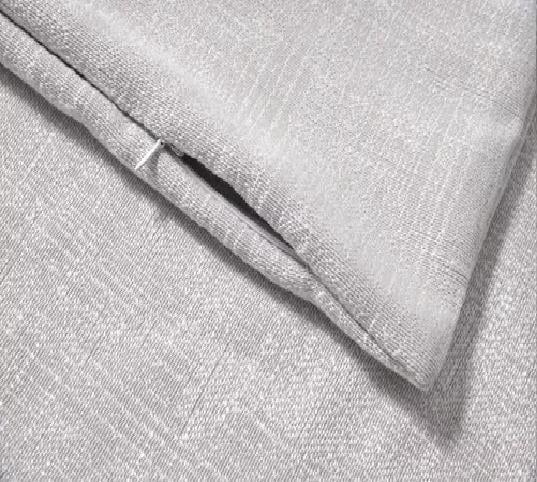 PIECERA 60X220 CM + 2 FUNDAS PARA CAMA GRUESA COLOR GRIS CLARO - 4