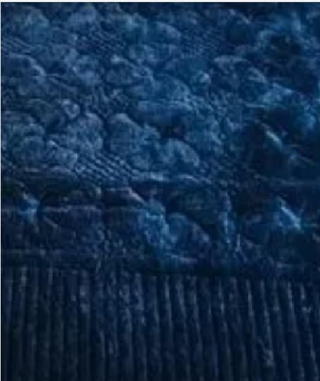 PIECERA POLAR TELA REVERSIBLE 95X210 CM COLOR AZUL - 1