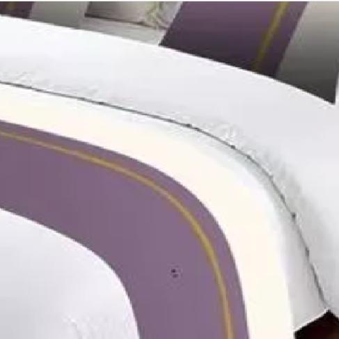 PIECERAS PARA CAMA DECORATIVA 60X200 CM + 2 FUNDAS 45X45 DISEÑO 9 COLOR MORADO - 1