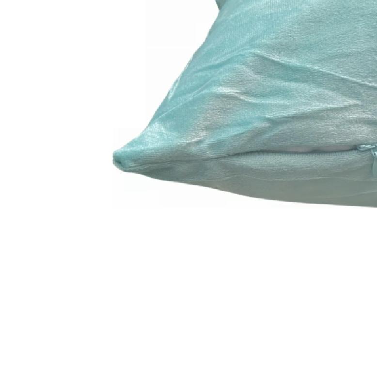FUNDA PARA COJÍN VELVET TERCIOPELO LISO EN VARIEDAD DE COLORES - MENTA - 2
