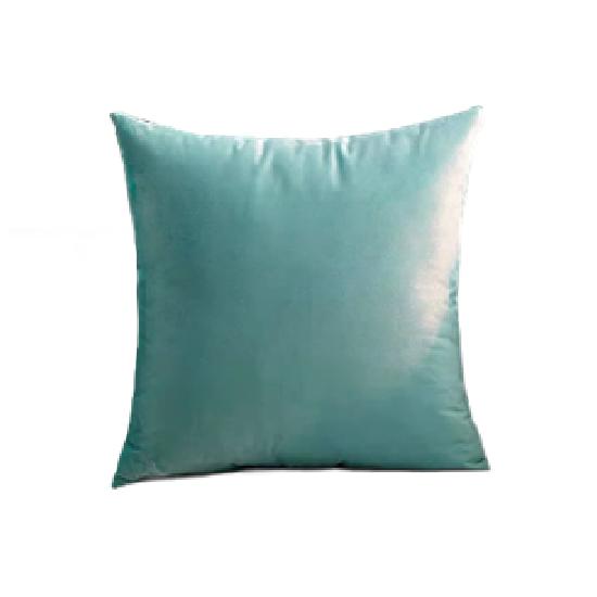 FUNDA PARA COJÍN VELVET TERCIOPELO LISO EN VARIEDAD DE COLORES - MENTA - 4