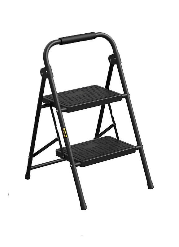 ESCALERA PLEGABLE ULTRA RESISTENTE COLOR NEGRO - 5