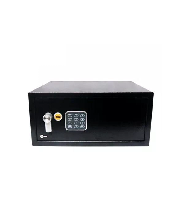 CAJA FUERTE ELECTRÓNICA YALE PARA NOTEBOOK 24 LTS EN COLOR NEGRO - 1