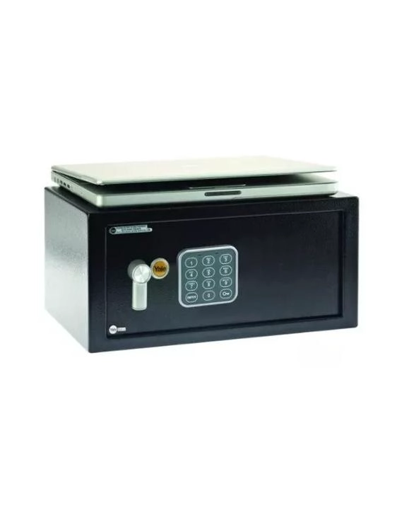 CAJA FUERTE ELECTRÓNICA YALE PARA NOTEBOOK 24 LTS EN COLOR NEGRO - 3