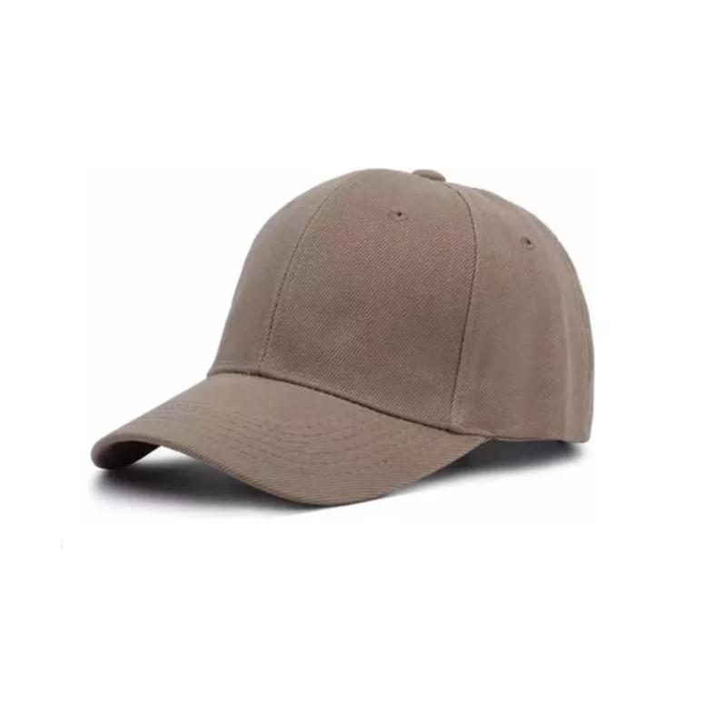 GORRO JOCKEY BÁSICO UNISEX BEIGE - 1