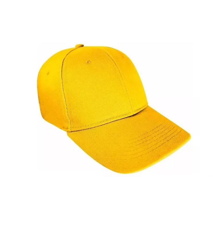 GORRO JOCKEY BÁSICO UNISEX AMARILLO - 2