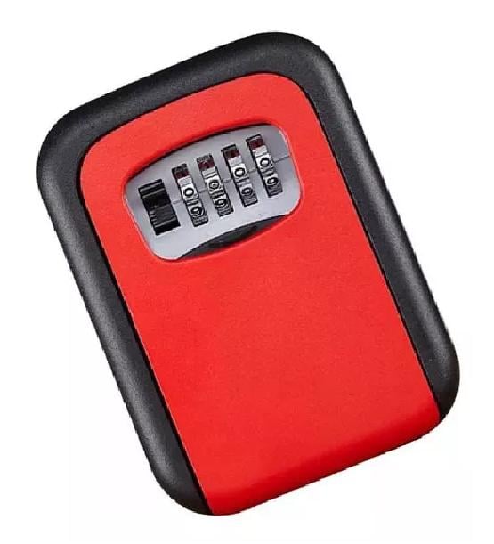 CAJA DE SEGURIDAD FUERTE METÁLICA PARA LLAVE CON CLAVE CO... - 1