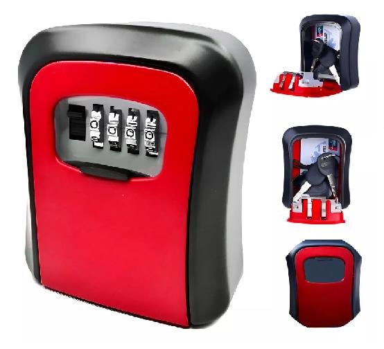 CAJA DE SEGURIDAD FUERTE METÁLICA PARA LLAVE CON CLAVE CO... - 3