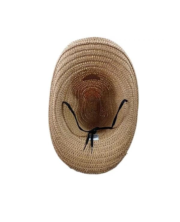 GORRO SOMBRERO DE PAJA MARRÓN CLARO - 3