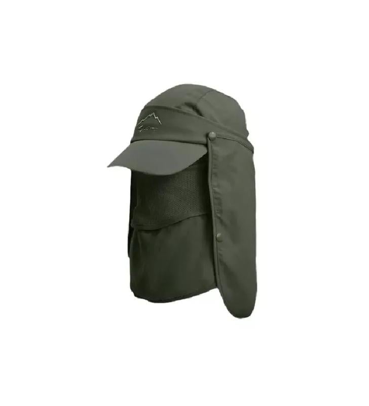 GORRO VISERA PARA EL SOL 4 EN 1 USO DIARIO VERDE - 1