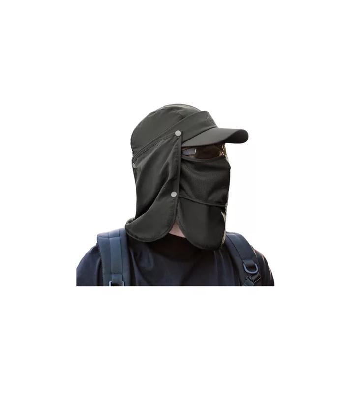 GORRO VISERA PARA EL SOL 4 EN 1 USO DIARIO VERDE - 2