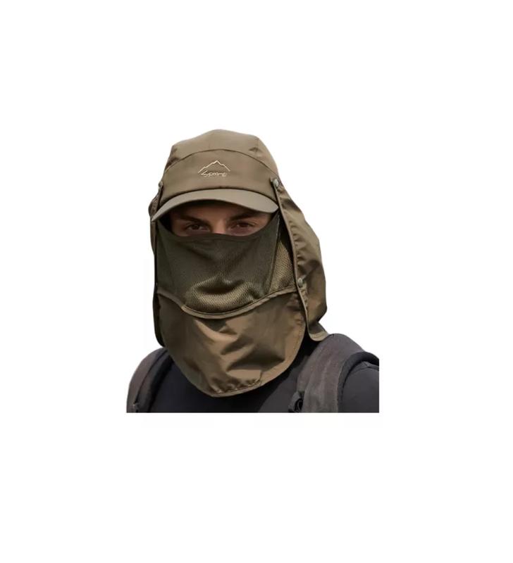 GORRO VISERA PARA EL SOL 4 EN 1 USO DIARIO VERDE - 3