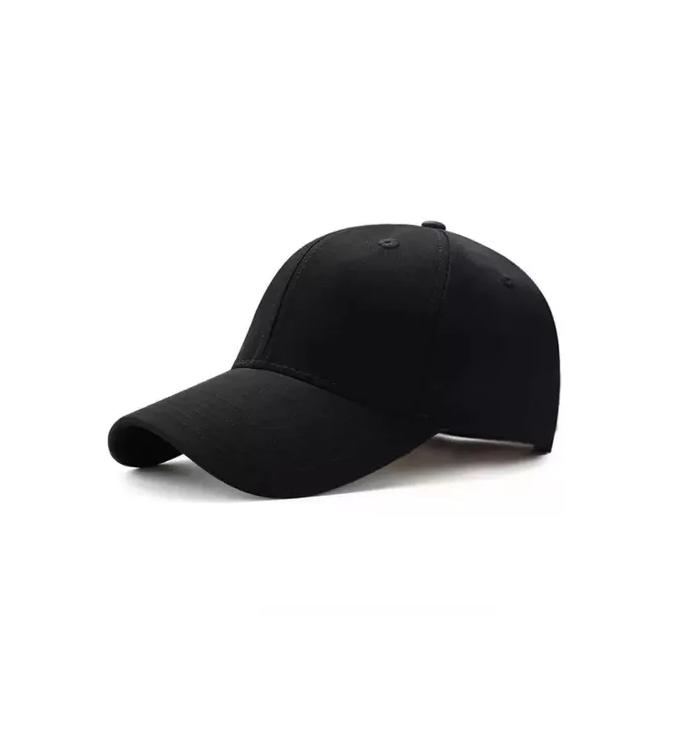GORRO JOCKEY BÁSICO UNISEX NEGRO - 1