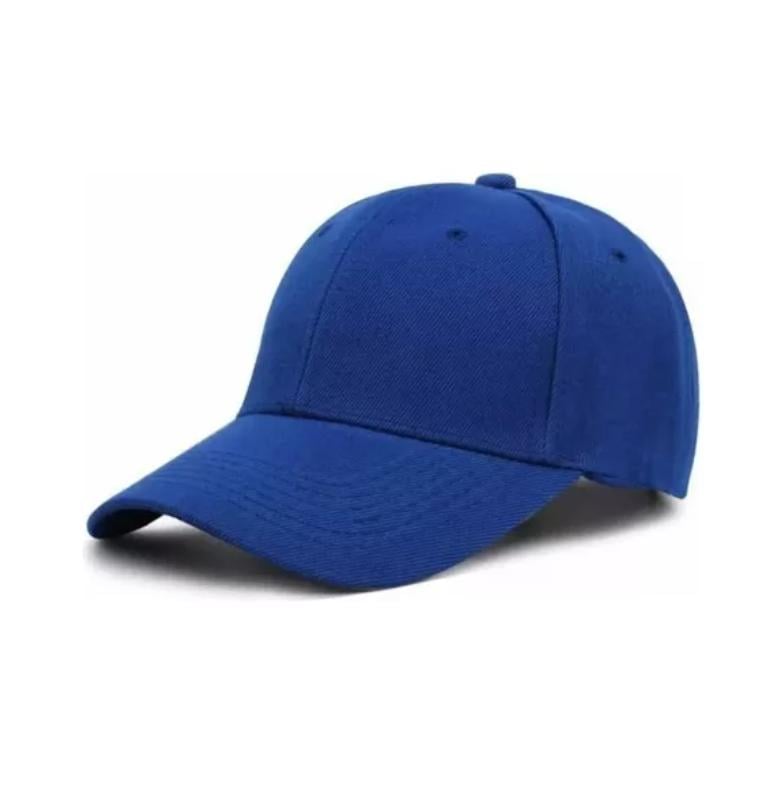 GORRO JOCKEY BÁSICO UNISEX AZUL REY - 1